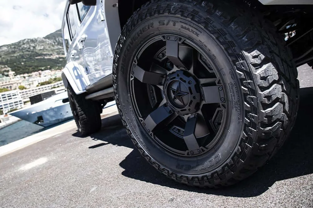 american 4×4 vehicle Ferox Militem wheels